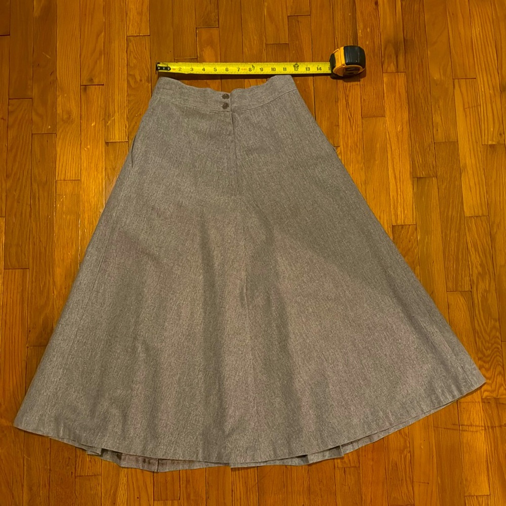 Vintage 1960s Alden’s sportswear shop wool skirt